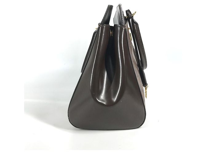 Borsa Tote Louis Vuitton Damier Rivoli MM Marrone - vista 3