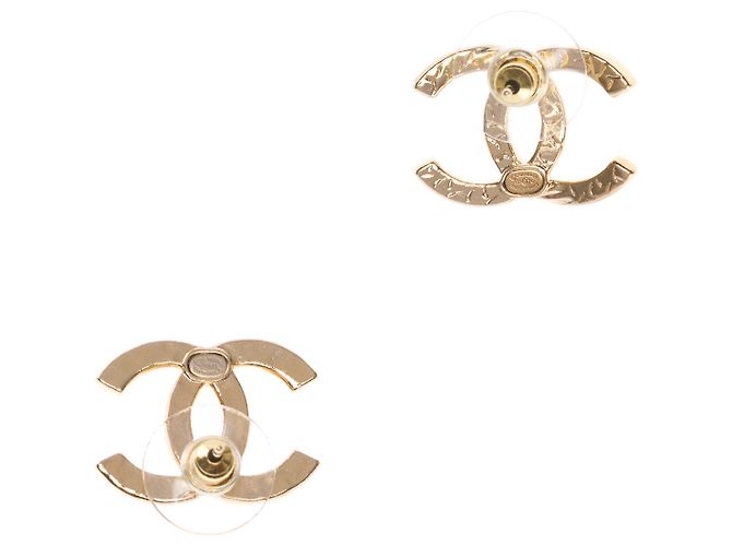 Gioielli CHANEL CC in Metallo Dorato - 101976 D'oro - vista 3