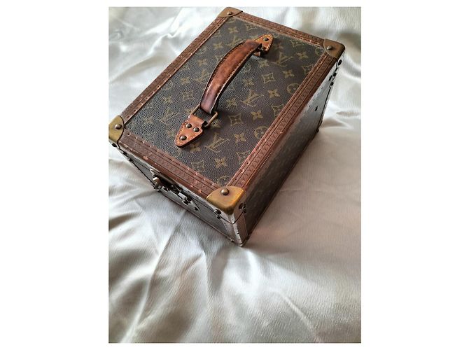Louis Vuitton Valigetta da trucco vintage 1985 L. VUITTON Monogramma - vista 2