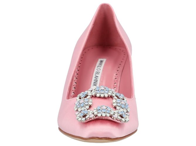 Manolo Blahnik Hangisi 070 Pump Rosa - vista 4