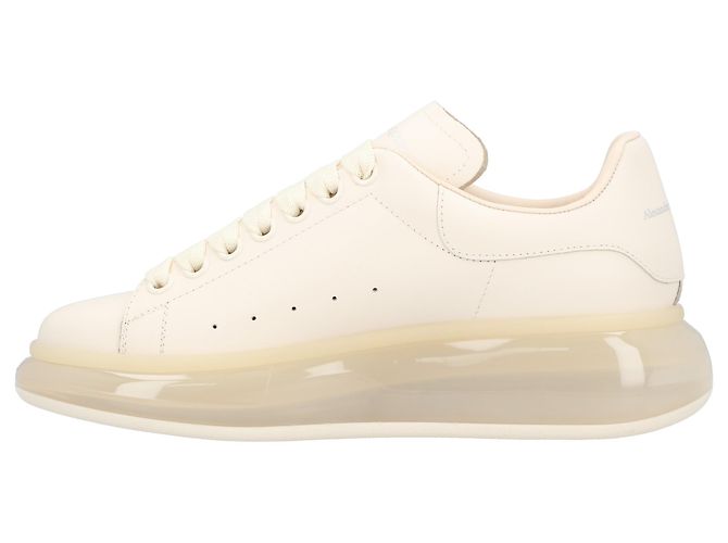 Sneaker oversize da donna Alexander McQueen 'Larry' in beige Marrone - vista 3