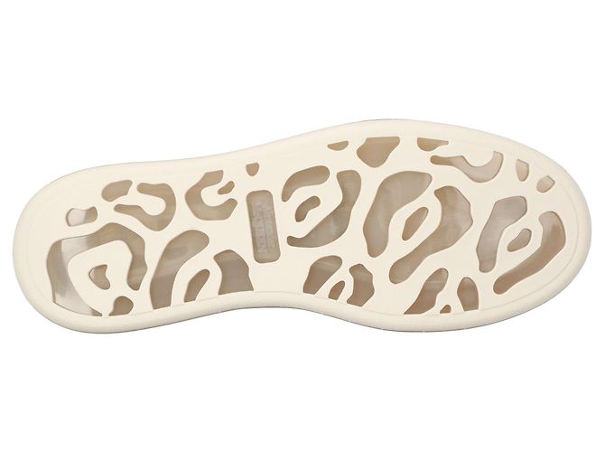 Sneaker oversize da donna Alexander McQueen 'Larry' in beige Marrone - vista 4