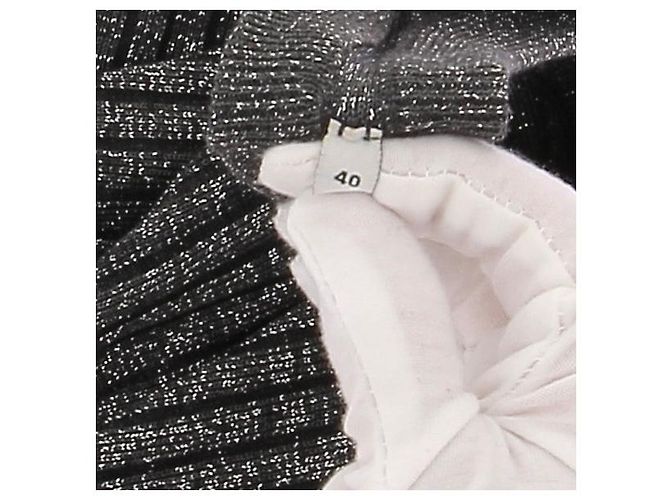 Dolce & Gabbana Kleid T.IT 40 Synthetisch Grau - Ansicht 7