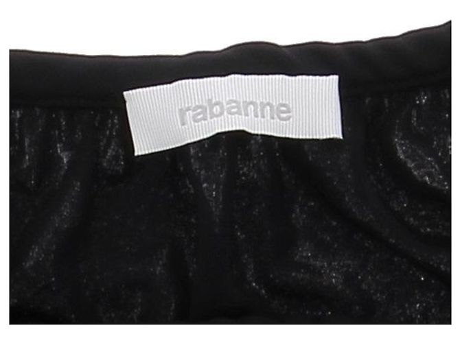 PACO RABANNE Kleider T.FR 34 Viskose Schwarz - Ansicht 5