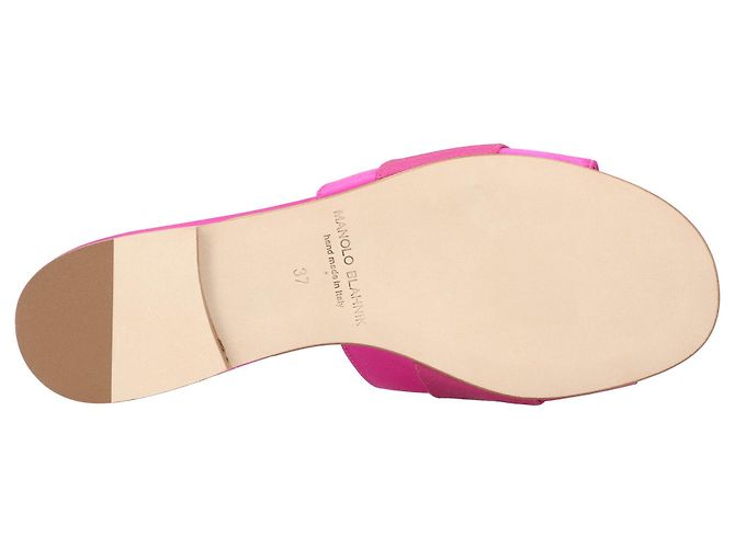 Manolo Blahnik Martamod Flat Viola - vista 5