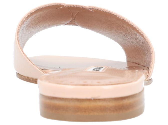 Manolo Blahnik Houramu Flat Bege - vista 4