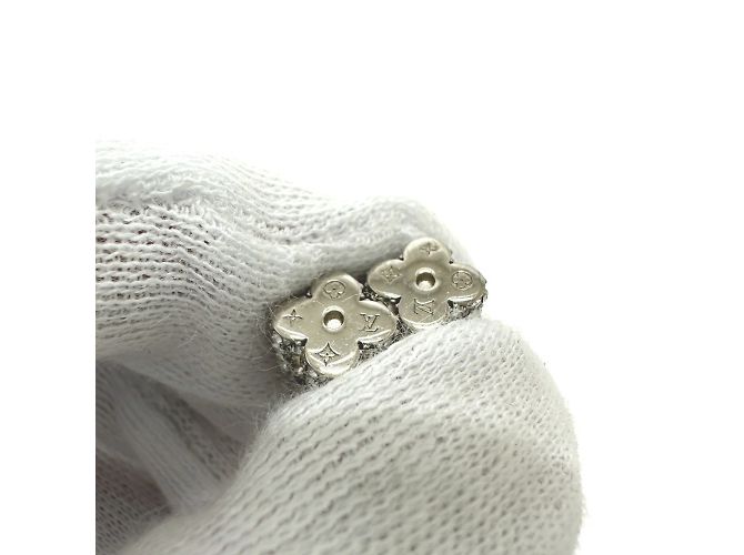 Orecchini in strass Fast Flower argento Louis Vuitton - vista 6