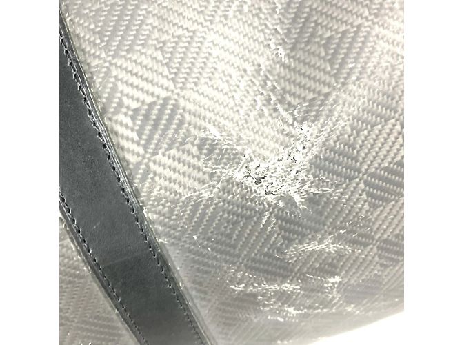 Borsa Keepall 45 Damier Carbon Louis Vuitton Nero - vista 10