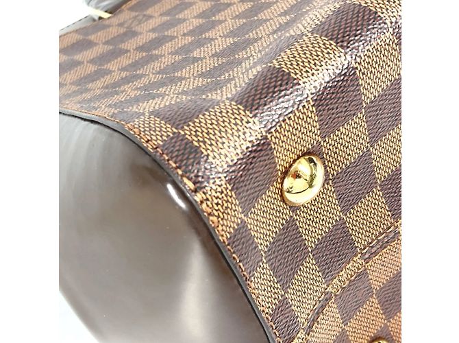 Borsa a Spalla Louis Vuitton Damier Rivoli MM Marrone Damier ebene - vista 11
