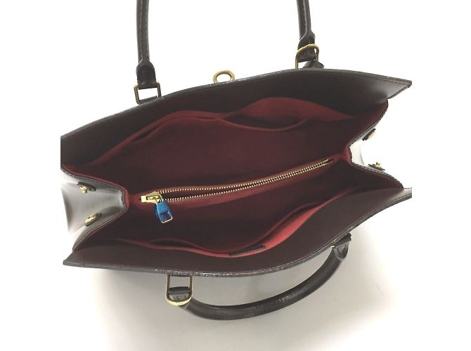Borsa a Spalla Louis Vuitton Damier Rivoli MM Marrone Damier ebene - vista 5
