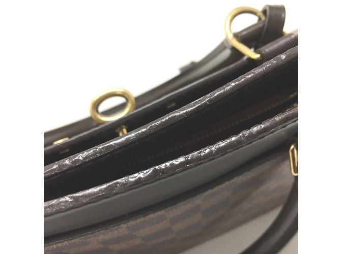 Borsa a Spalla Louis Vuitton Damier Rivoli MM Marrone Damier ebene - vista 6
