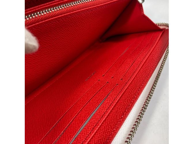 Cartera Zippy Edición Limitada Epi Louis Vuitton Blanco Roja - vista 11