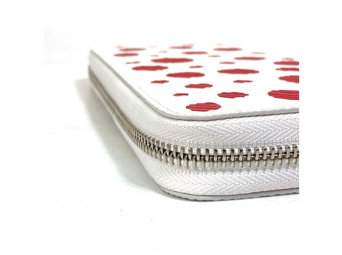 Cartera Zippy Edición Limitada Epi Louis Vuitton Blanco Roja - vista 6
