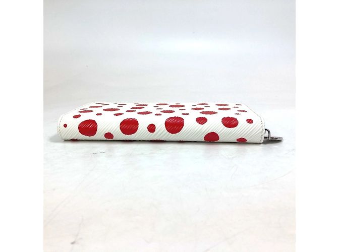 Cartera Zippy Edición Limitada Epi Louis Vuitton Blanco Roja - vista 7