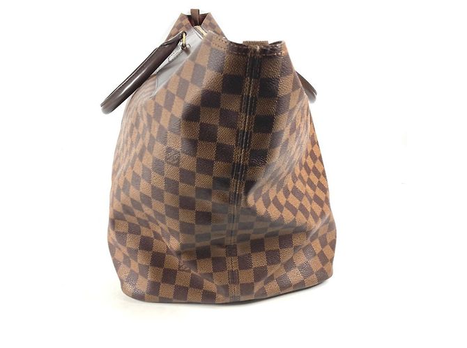 Borsa da viaggio Louis Vuitton Damier Greenwich GM Marrone Damier ebene - vista 2