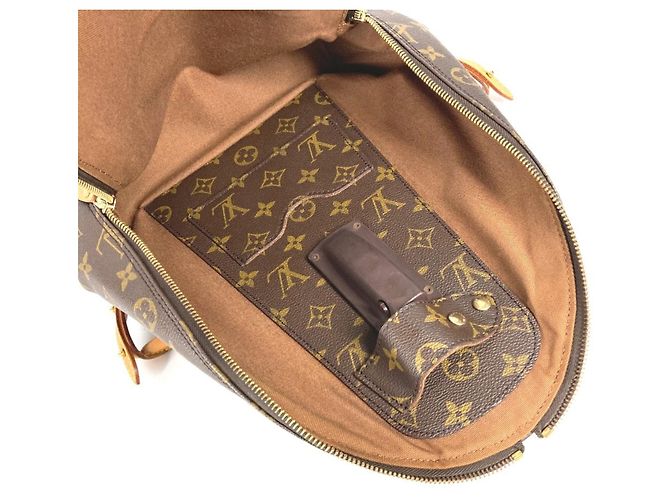 Sac à dos Monogram 100e anniversaire Louis Vuitton Marron - vue 12