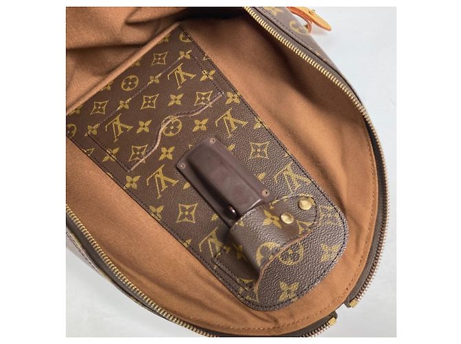 Sac à dos Monogram 100e anniversaire Louis Vuitton Marron - vue 15