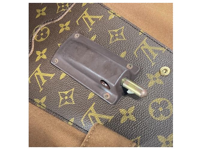 Sac à dos Monogram 100e anniversaire Louis Vuitton Marron - vue 17