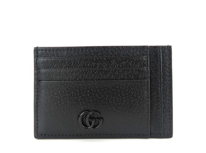 Tarjetero de cuero negro Gucci - vista 11