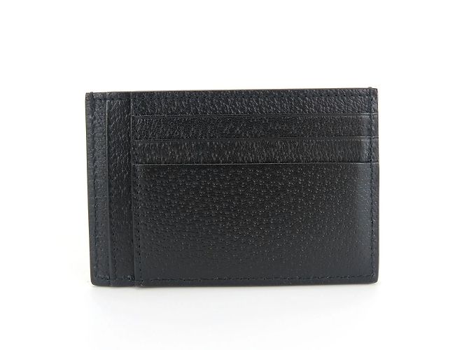 Tarjetero de cuero negro Gucci - vista 3
