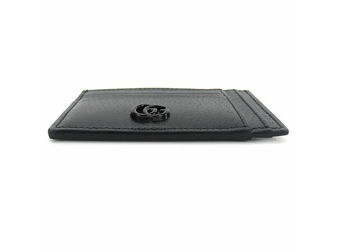 Tarjetero de cuero negro Gucci - vista 4