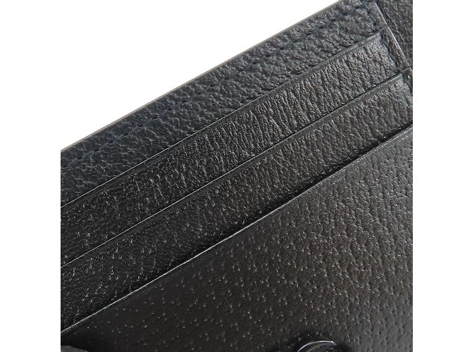 Tarjetero de cuero negro Gucci - vista 6