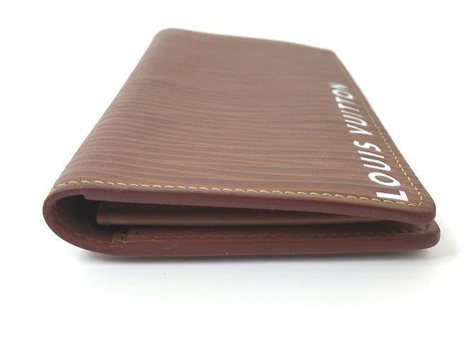 Cartera Larga Brazza NM Epi Louis Vuitton Castaño - vista 3