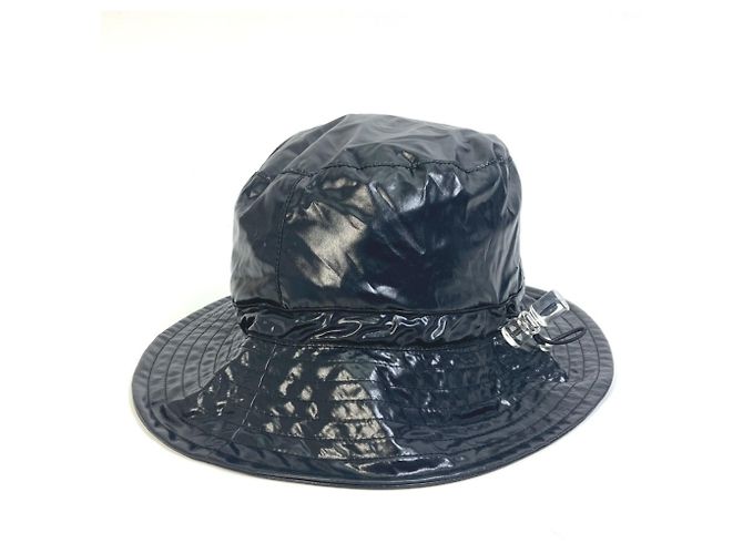 Cappello bucket in nylon nero Louis Vuitton - vista 5
