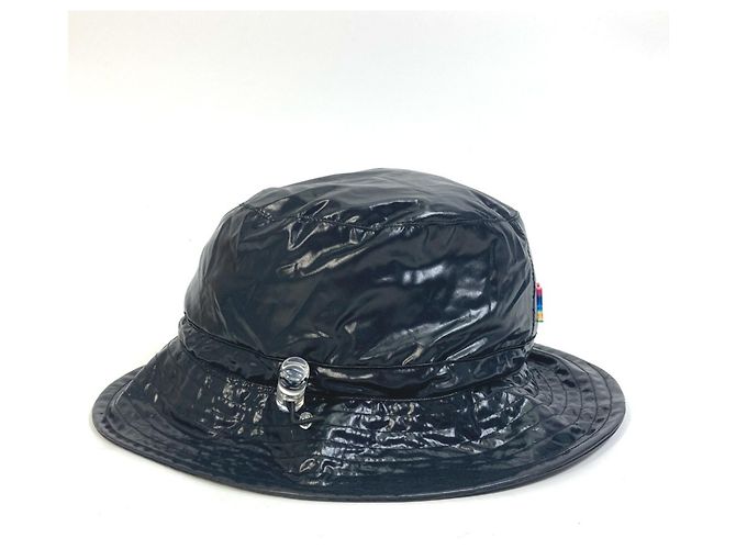 Cappello bucket in nylon nero Louis Vuitton - vista 6