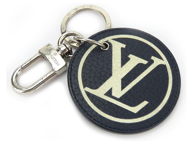 Portachiavi Louis Vuitton MP2082 Bianco Blu navy - vista 11
