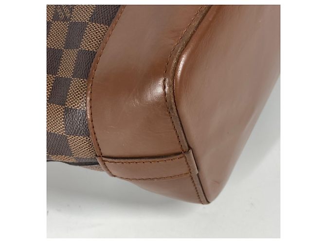 Bucket Borsa a Spalla Damier Diane di Louis Vuitton Marrone Damier ebene - vista 10