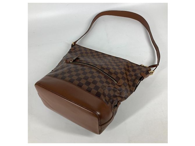 Bucket Borsa a Spalla Damier Diane di Louis Vuitton Marrone Damier ebene - vista 15