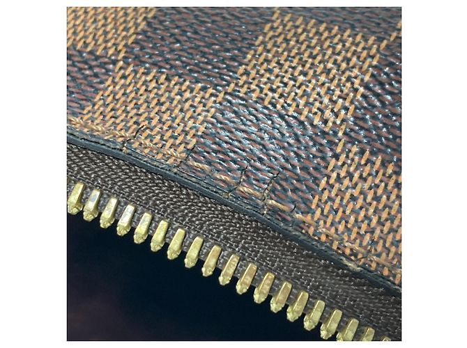 Bucket Borsa a Spalla Damier Diane di Louis Vuitton Marrone Damier ebene - vista 16