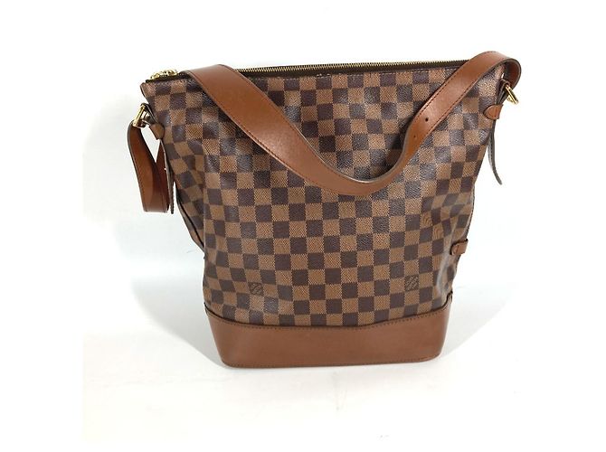 Bucket Borsa a Spalla Damier Diane di Louis Vuitton Marrone Damier ebene - vista 2