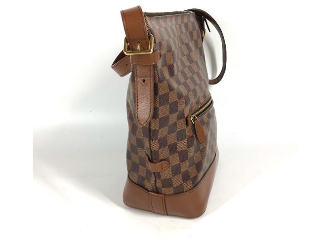 Bucket Borsa a Spalla Damier Diane di Louis Vuitton Marrone Damier ebene - vista 3