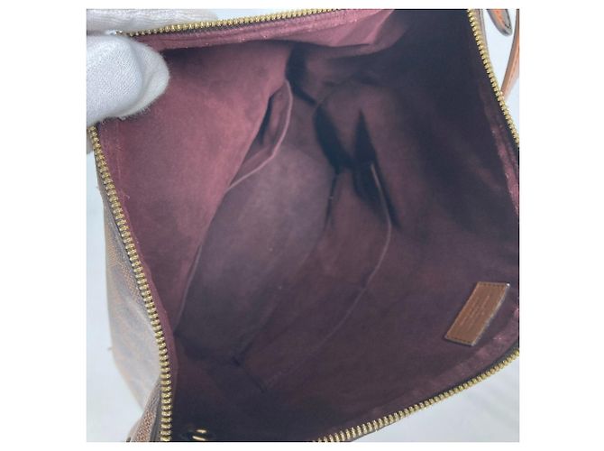 Bucket Borsa a Spalla Damier Diane di Louis Vuitton Marrone Damier ebene - vista 8