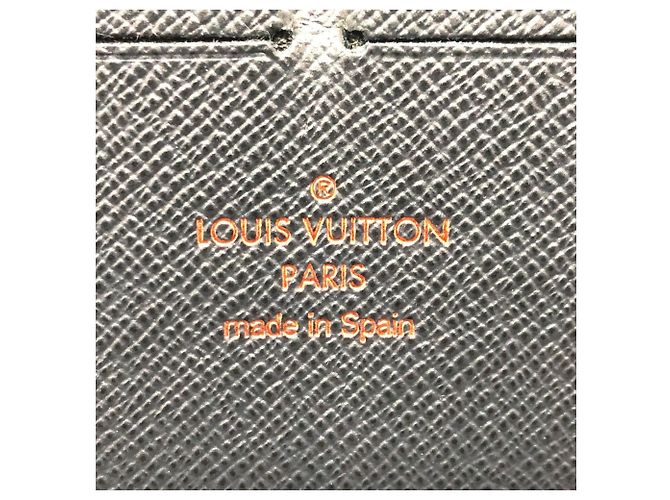 Organizer da viaggio Zippy in inchiostro Monogram capovolto Louis Vuitton Nero Rosso Blu navy - vista 15