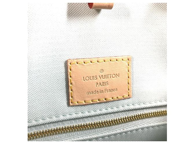 Borsa tote On the Go MM Damier Pastel Louis Vuitton Bianco - vista 5