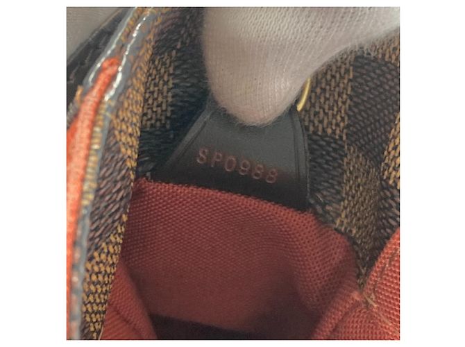 Borsa Damier Bastille Louis Vuitton Marrone Damier ebene - vista 10