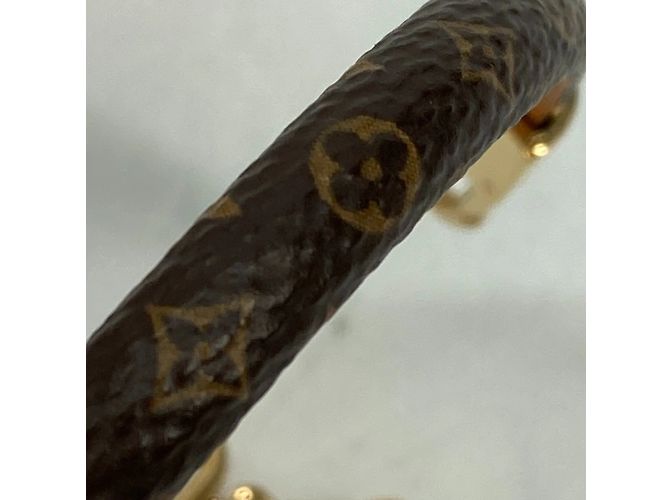 Bracciale charm in tela Monogram Vivienne di Louis Vuitton Marrone Monogramma - vista 10