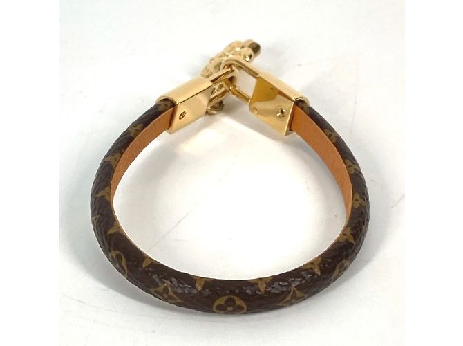 Bracciale charm in tela Monogram Vivienne di Louis Vuitton Marrone Monogramma - vista 2
