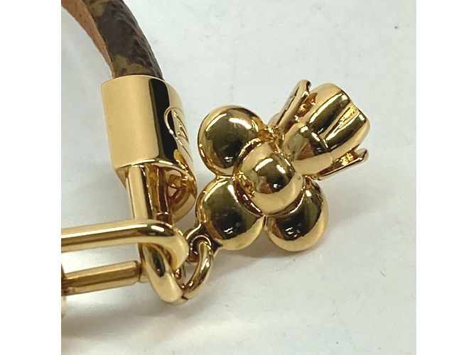 Bracciale charm in tela Monogram Vivienne di Louis Vuitton Marrone Monogramma - vista 6