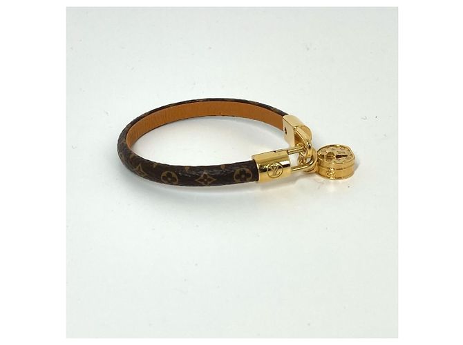 Bracciale Charm Monogramma Louis Vuitton Marrone - vista 3