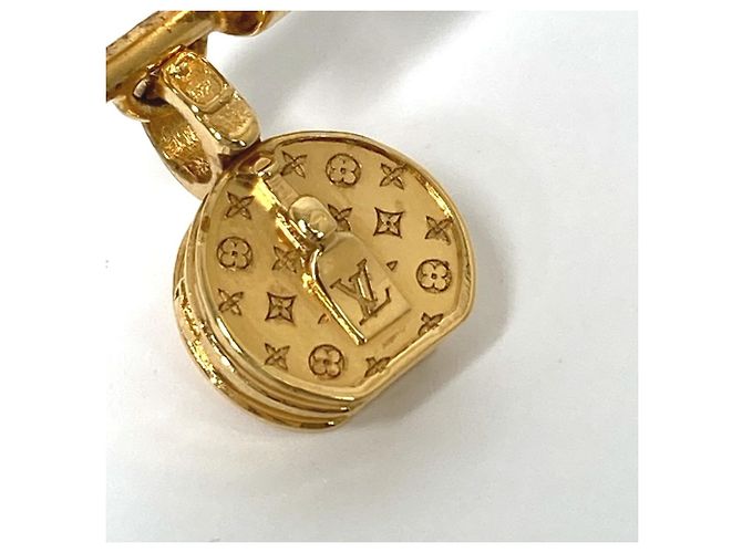 Bracciale Charm Monogramma Louis Vuitton Marrone - vista 6