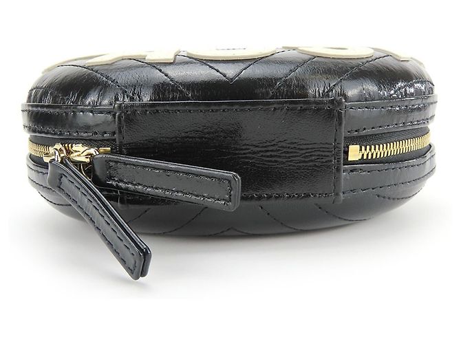Borsa a spalla in pelle Chanel La Pausa Nero - vista 4