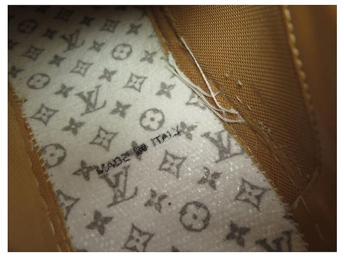 SCARPE LOUIS VUITTON BEVERLY HILLS MONOGRAM EMPREINTE 7.5 41.5 Bianco - vista 10