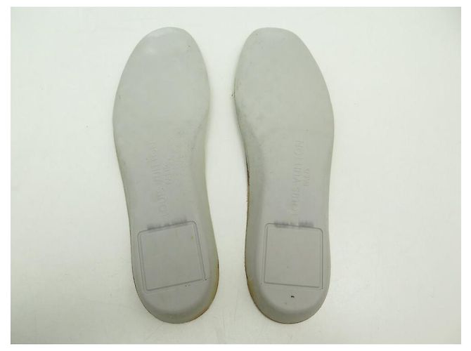 SCARPE LOUIS VUITTON BEVERLY HILLS MONOGRAM EMPREINTE 7.5 41.5 Bianco - vista 12