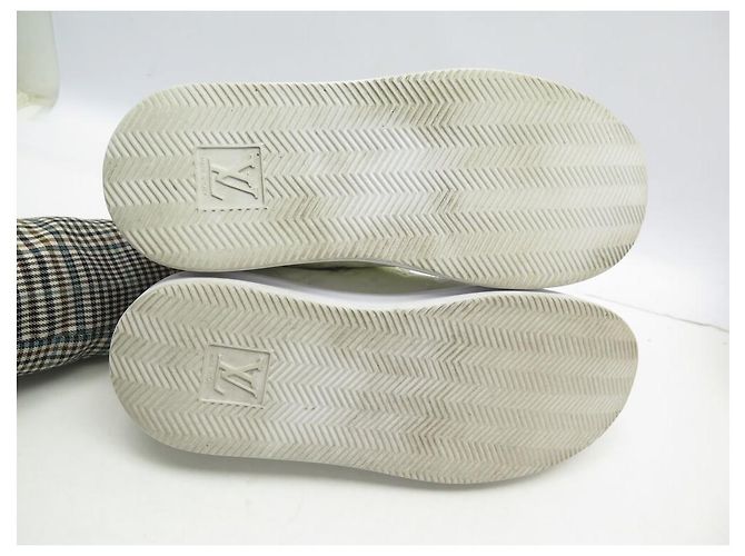SCARPE LOUIS VUITTON BEVERLY HILLS MONOGRAM EMPREINTE 7.5 41.5 Bianco - vista 6