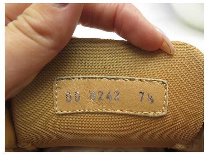 SCARPE LOUIS VUITTON BEVERLY HILLS MONOGRAM EMPREINTE 7.5 41.5 Bianco - vista 9