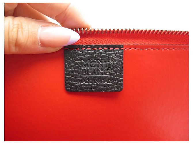 NOVE POCHETTE MONTBLANC MEISTERSTÜCK IN PELLE SOFT GRAIN NUOVE - vista 7